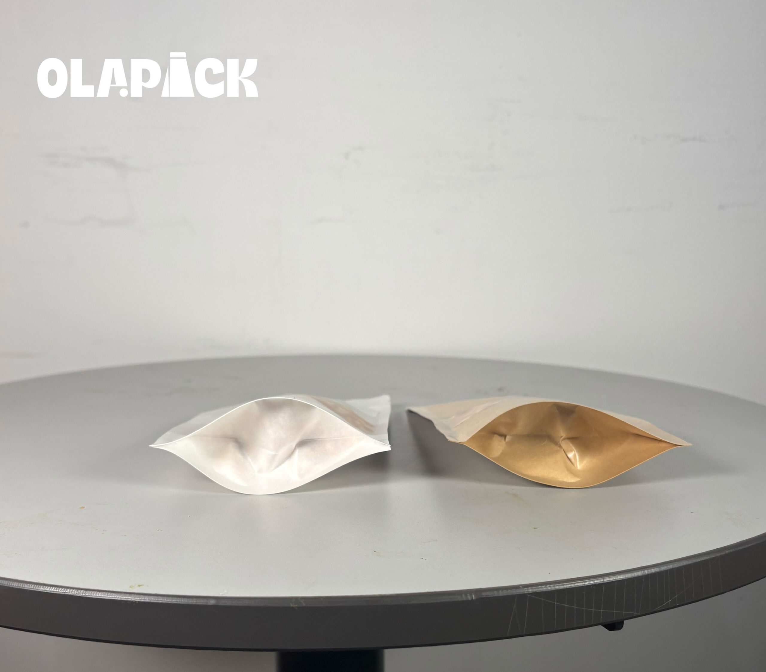 Empaque Kraft con 4 lados con ventana y zipper x 100 | Medidas: 12x20+5 - Image 3