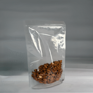 Bolsa Transparente Zipper 500GRM OPAL | Empaque Stand-Up para Frutos Secos y Snacks X 100