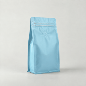 Bolsa estandar 500g con valvula con zipper X 50 | 13.5*26.5+7cm