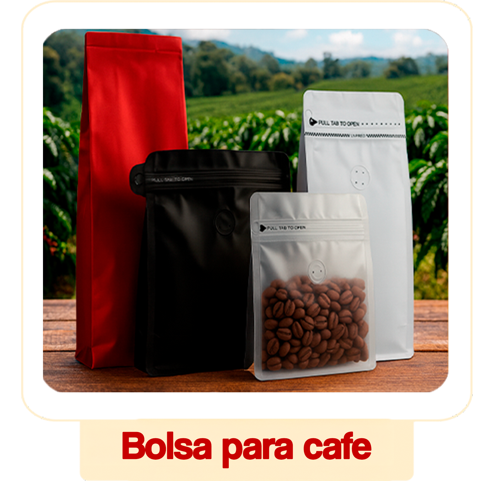 Bolsas para café